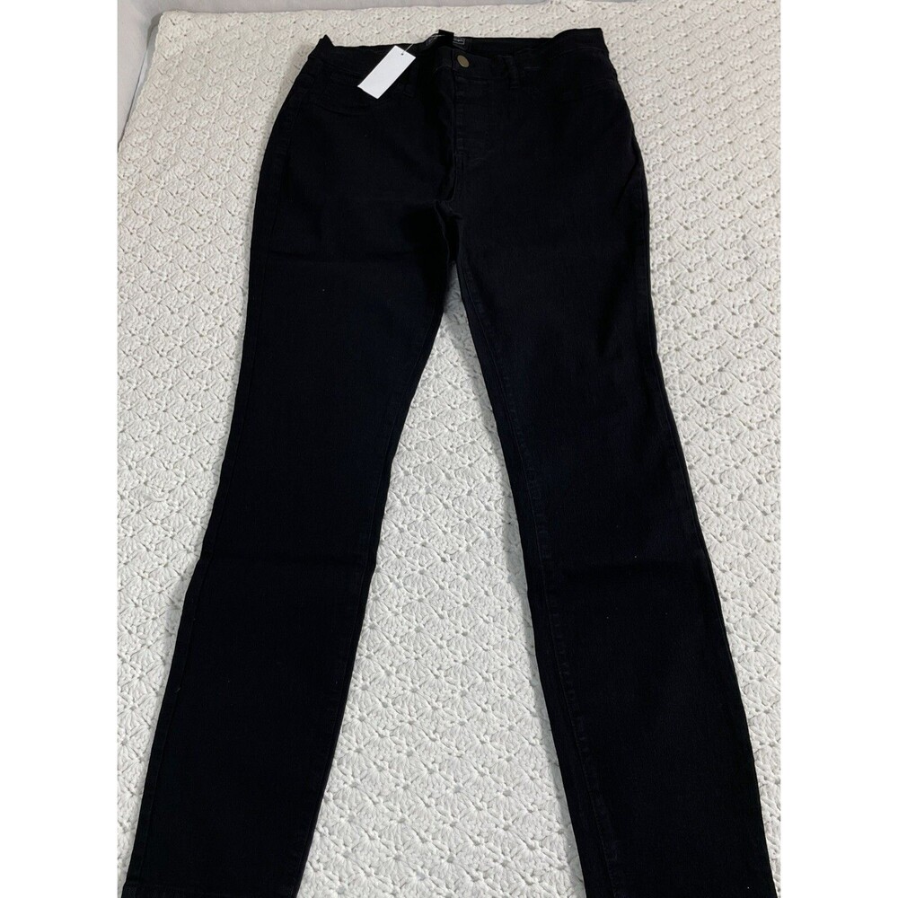Brittany Humble Black Lightweight Jeans Pants Stretch Size 12 NWT